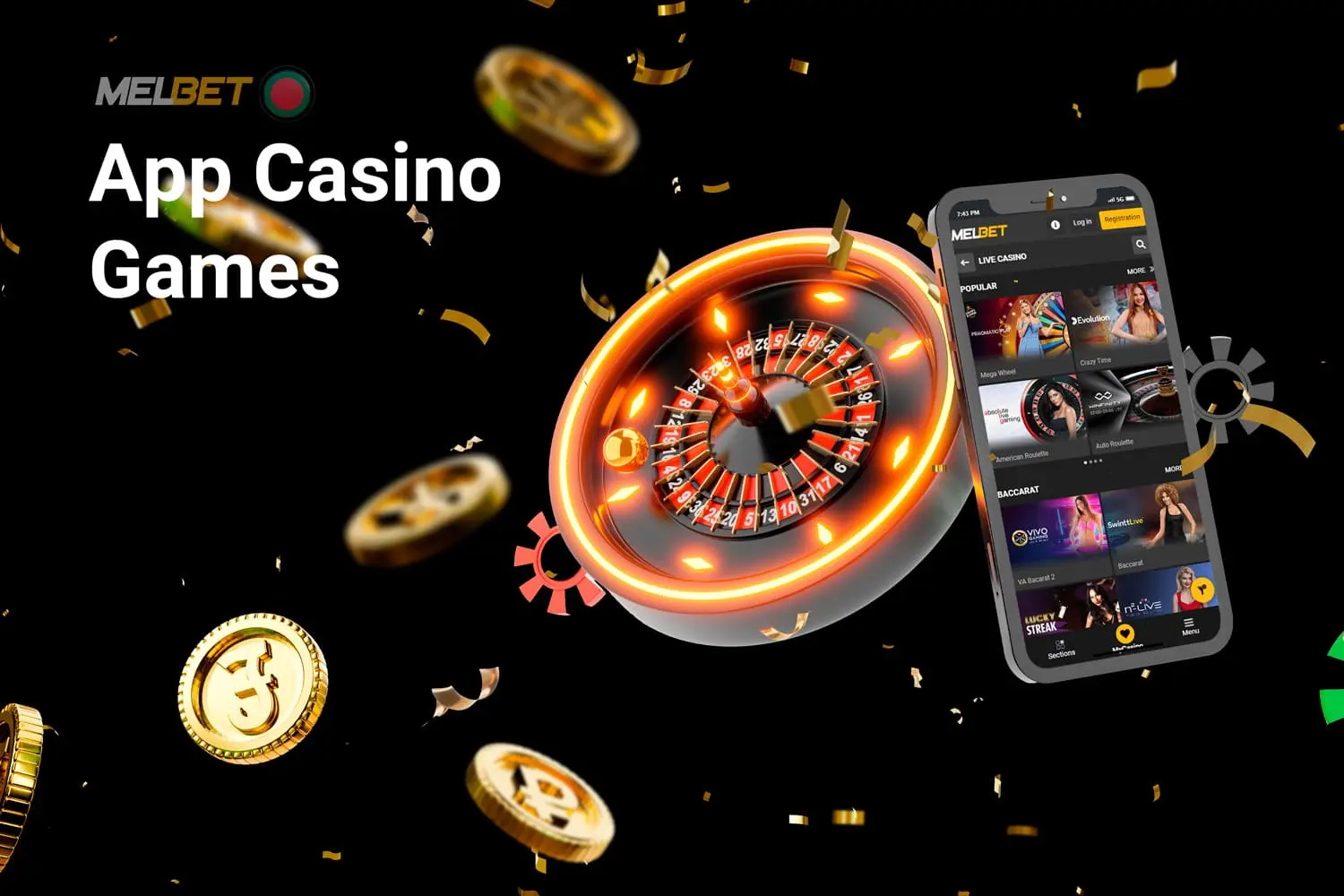 The Melbet BD App offers 300+ casino games, including slots, blackjack, roulette, and more, with unrestricted access and availability.