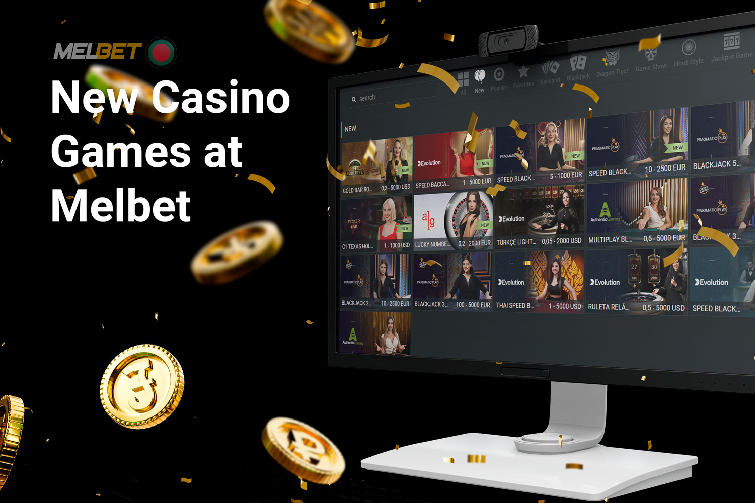 Players can enjoy access to the latest software at Mostbet Casino, as the gaming titles collection is regularly updated, while Melbet offers new casino games for their players.