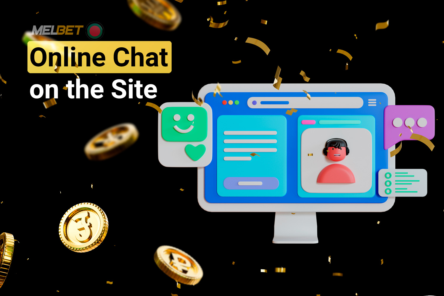 MelBet offers a live chat option for their customer support which provides fast and real-time assistance similar to Telegram support.